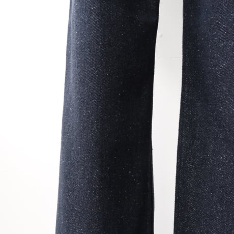 AURALEE｜SILK NEP DENIM 5P WIDE PANTS
