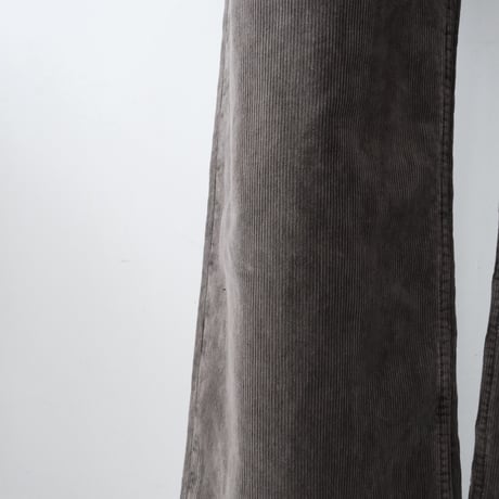 AURALEE｜GARMENT-DYED FINX CORDUROY 5P WIDE PANTS