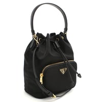 🎀PRADA プラダ ハンドバッグ 3WAY ショルダーバッグ 1BH038 RV44 V UOP F0002 RE-NYLON BUCKET BAG レディース ブラック
