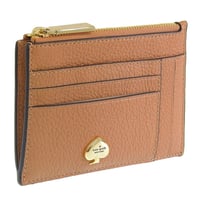 ケイトスペード カードケース レディース コインケース パスケース 定期入れ アウトレット レザー ブラウン kayla KL837 202 kate spade