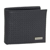 ✨カルバンクライン 財布 メンズ 2つ折り 折財布 コンパクト レザー ブラック Billfold with Coin Pocket 31CK130007 CALVIN KLEIN