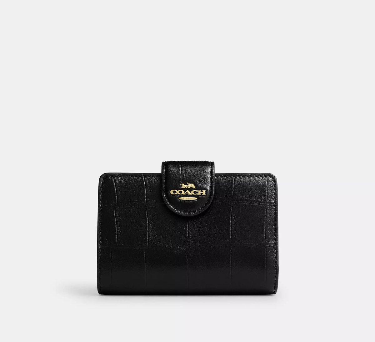 🎀COACH コーチ ミディアム コーナー ジップ ウォレット CFX29 IMBLK |