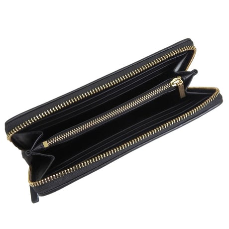 🎀トリーバーチ 財布 レディース 長財布 レザー ブラック KIRA DIAMOND QUILT ZIP CONTINENTAL WALLET 154989-001 TORY BURCH