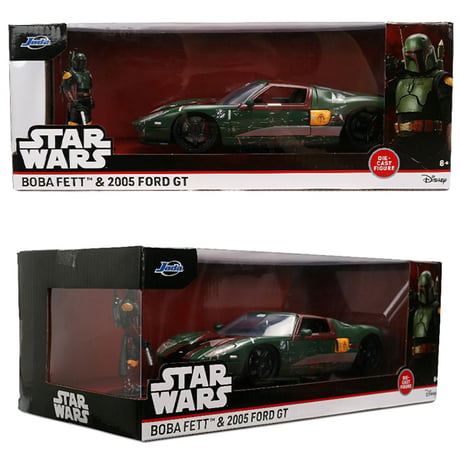 1:24 Star Wars 2005 Ford GT w/ Boba Fett 【スターウォーズ】ミニカー