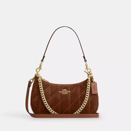 🎀COACH　コーチ　テリ ショルダー バッグ・キルティング　CET35 IMWBR
