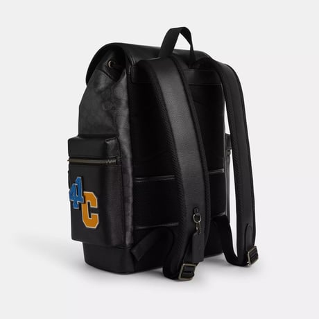 ✨COACH　コーチ　スプリント バックパック・シグネチャー キャンバス・パッチ　CBM49 QBA5F