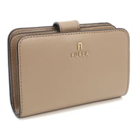 🎀FURLA フルラ 二つ折り財布 小銭入付き WP00314 ARE000 1257S CAMELIA M レディース ベージュ