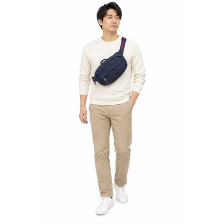 ✨ラルフローレン バッグ メンズ ショルダーバッグ ボディバッグ ネイビー 9AR012BCV RALPH LAUREN
