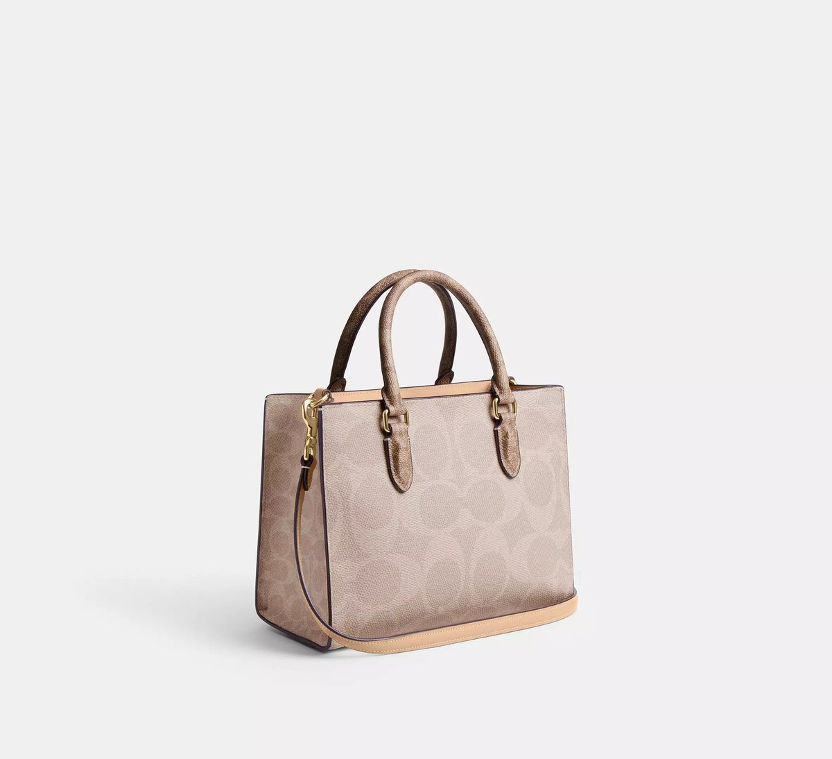 🎀COACH コーチ マギー スモール トート・ブロックド シグネチャー