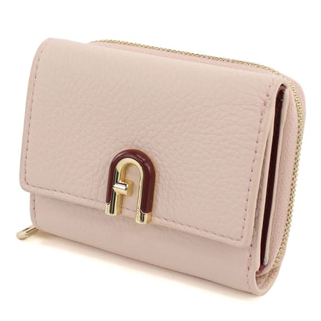 🎀FURLA フルラ 三つ折り財布 小銭入付き WP00590 HSF000 4567Ｓ FURLA IDEA イデア レディース ピンク