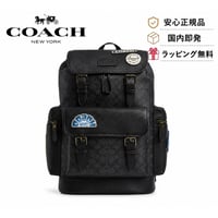 ✨COACH　コーチ　スプリント バックパック・シグネチャー キャンバス・パッチ　CBM49 QBA5F