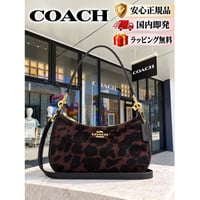 🎀COACH　コーチ　テリ ショルダー バッグ・ヘアカーフ・レオパード プリント　CFO73 IMYDV