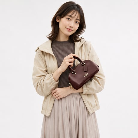 🎀COACH コーチ ララ ミニ サッチェル バッグ　CEA01 IMMPL