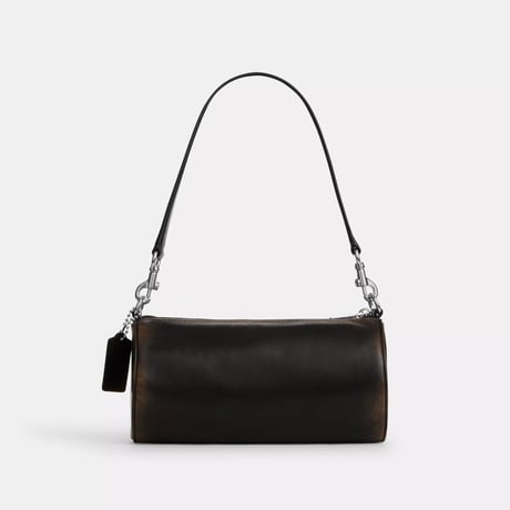🎀COACH　コーチ　アンドレ バレル バッグ 24・ラブド レザー　CET87 SVPMZ