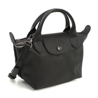 🎀LONGCHAMP ロンシャン ル プリアージュ エクストラ XS トップハンドルバッグ 1500 987 001 ハンドバッグ レディース ブラック