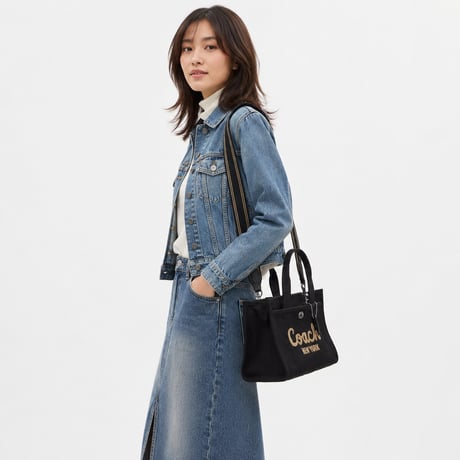 🎀COACH 　コーチ　カーゴ トート 26　CP164 LHBLK