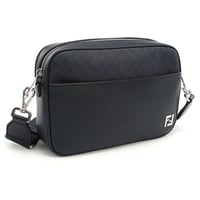 ✨FENDI フェンディ ショルダーバッグ スクエアFF カメラケース 7M0286 AV83 F1MLF メンズ ネイビー