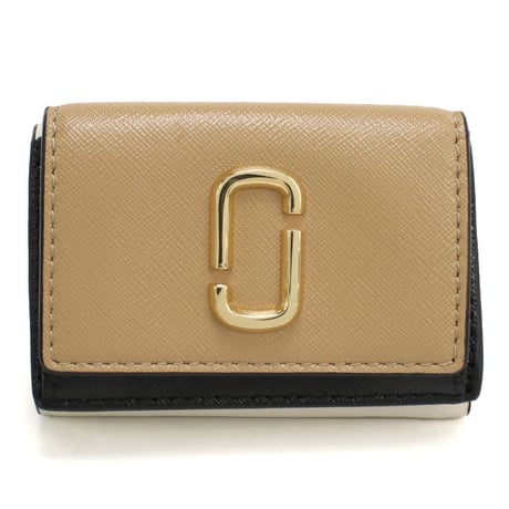🎀MARC JACOBS マークジェイコブス 三折財布小銭入付き 2F3SMP060S07 233 THE MINI TRIFOLD WALLET レディース ブラウン