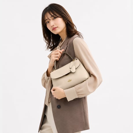 🎀COACH コーチ エモリー トップ ハンドル バッグ CCE54 IMOAT