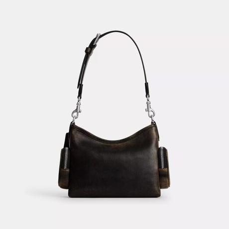 🎀COACH　コーチ　ローレル ショルダー バッグ 22・ポケット・ラブド レザー　CEU27 SVPMZ
