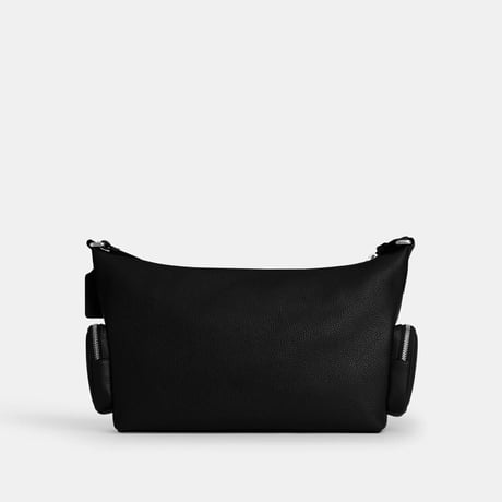 ✨コーチ COACH　フィン クロスボディ バッグ・ポケット　CET50 SV/BK