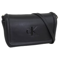 🎀カルバンクライン バッグ レディース ショルダーバッグ ブラック BOLD CK FLAP CROSSBODY LV04F1027G BLACK CALVIN KLEIN