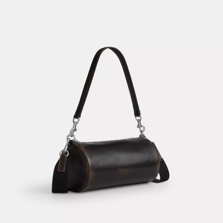 🎀COACH　コーチ　アンドレ バレル バッグ 24・ラブド レザー　CET87 SVPMZ