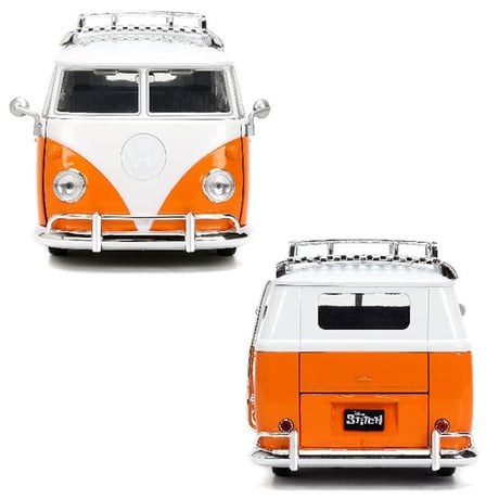 1:24 Disney Stitch 1961 Volkswagen Bus w/ Stitch【スティッチ】ミニカー