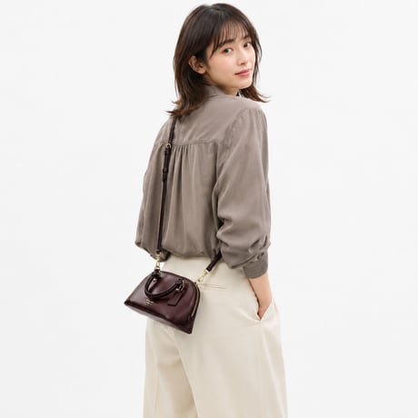 🎀COACH コーチ ララ ミニ サッチェル バッグ　CEA01 IMMPL