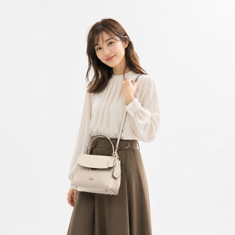 🎀COACH コーチ エモリー トップ ハンドル バッグ CCE54 IMOAT