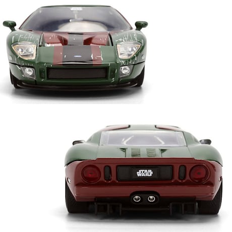 1:24 Star Wars 2005 Ford GT w/ Boba Fett 【スターウォーズ】ミニカー