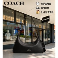 🎀COACH コーチ エラ スモール ショルダー バッグ CDV36 QB/BK