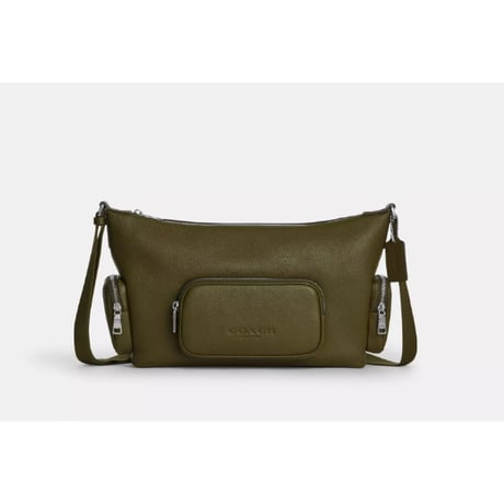 ✨コーチ COACH　フィン クロスボディ バッグ・ポケット　CET50 SV/OL