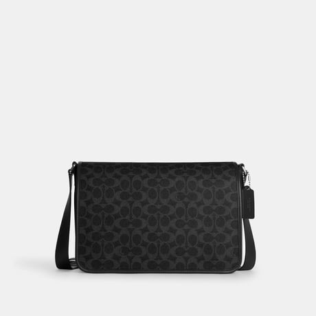 ✨COACH コーチ コルビー メッセンジャー バッグ 32・シグネチャー キャンバス CES26 SVYZK