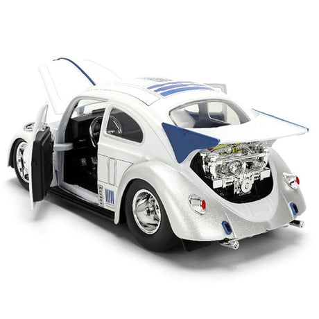 1:24 Star Wars 1959 Volkswagen Drag Beetle w/ R2-D2【スターウォーズ】ミニカー