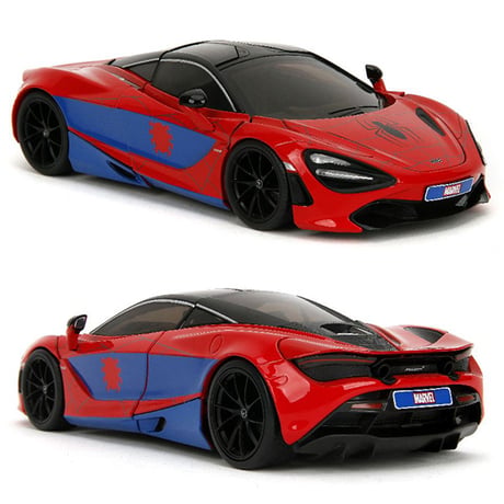 1:24 MARVEL SPIDER-MAN & McLaren 720S 【スパイダーマン ミニカー】