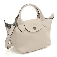 🎀Longchamp ロンシャン ル プリアージュ エクストラ XS ハンドバッグ 1500 987 555 レディース ベージュ