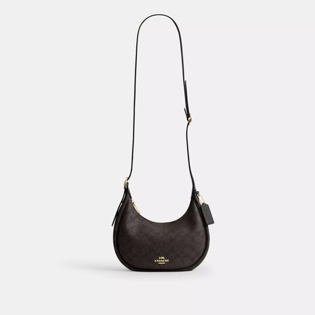 🎀コーチ COACH　エミリー ショルダー バッグ・シグネチャー キャンバス　CDX17 IMXAQ