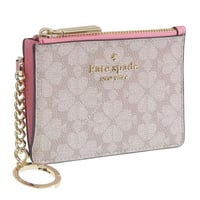 🎀ケイトスペード カードケース レディース コインケース パスケース アウトレット ベージュピンク spade flower KN773 960 kate spade