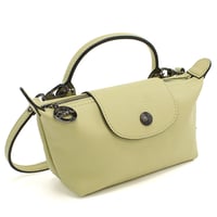 🎀Longchamp ロンシャン ショルダーバッグ ル プリアージュ エクストラ ポーチ 34205 987 244 レディース イエロー