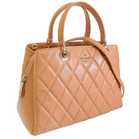 🎀ケイトスペード バッグ レディース 2WAY  レザー ライトブラウン キャリー サリバン サッチェル carey sullivan stchl KH227-200 KATE SPADE