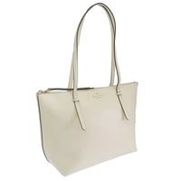 🎀ケイトスペード バッグ レディース トートバッグ アウトレット レザー ホワイト all day tote KO140 100 kate spade A4対応