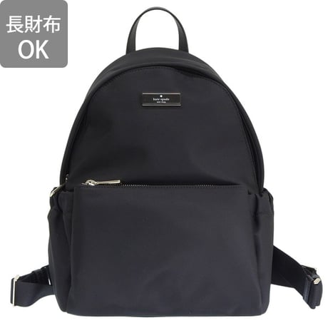 🎀ケイトスペード バッグ レディース リュックサック アウトレット ナイロン ブラック carter ksnyl dome bckpk KP110-001 KATE SPADE