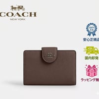 🎀コーチ COACH　ミディアム コーナー ジップ ウォレット　CBO41 QBCBD