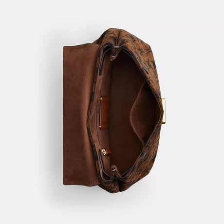 🎀COACH　コーチ　エモリー トップ ハンドル バッグ・シグネチャー シェニール　CDB08 IMA7U