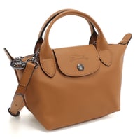 🎀Longchamp ロンシャン ル プリアージュ エクストラ XS ハンドバッグ 1500 987 Ｍ19 レディース ブラウン