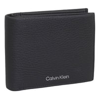 ✨カルバンクライン メンズ 2つ折財布 コンパクト アウトレット ブラック CK MUST PEBBLE BILLFOLD W COIN 4D3438G 001 CALVIN KLEIN