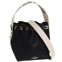 🎀ケイトスペード レディース 2WAY ショルダーバッグ アウトレット キップ スモールバケットバッグ ブラック SM BKT KL048-001 KATE SPADE