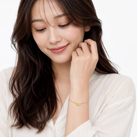 🎀COACH　コーチ　シグネチャー パヴェ コイン スライダー ブレスレット　CFF40 GLD ONE