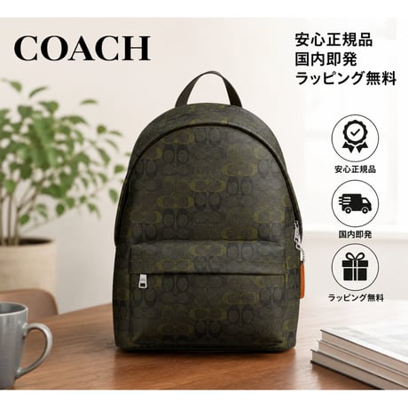 本日限定値引‼️美品‼️箱付❣️COACH モカシン ベージュ/ブラウン シグネチャー 本日限定値引‼️美品‼️箱付❣️COACH モカシン ベージュ/ブラウン
